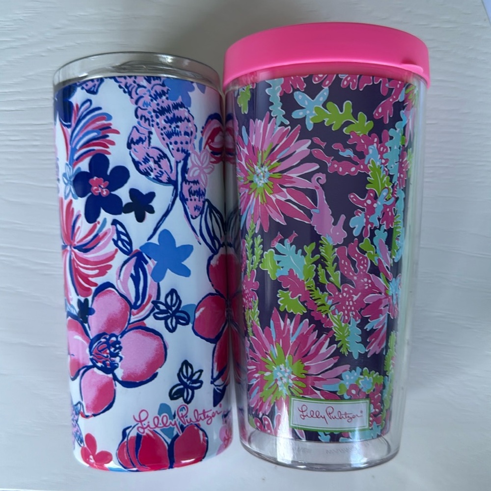 Lilly Pulitzer cups